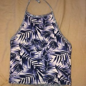 Reversible halter top